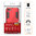 Slim Armour Tough Shockproof Case & Stand for Huawei Y5 (2018) - Red